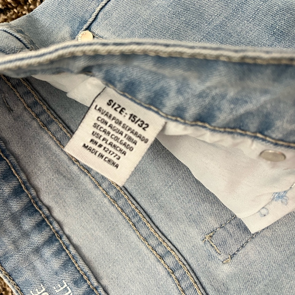 Gogo Jeans Ripped, Distressed Women's Light Blue - Picture 4 of 8